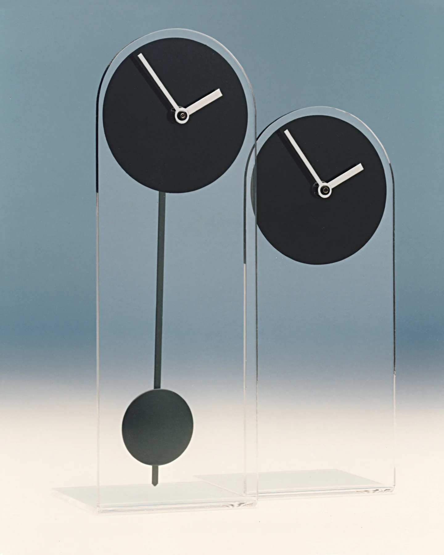 AC1 and AC2 desk clocks, Martin Kania Design