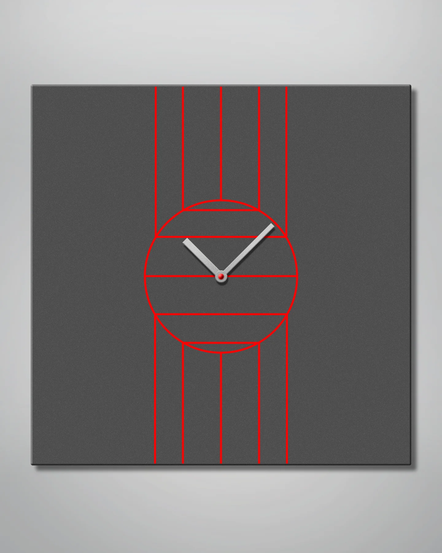TT wall clock, Martin Kania Design